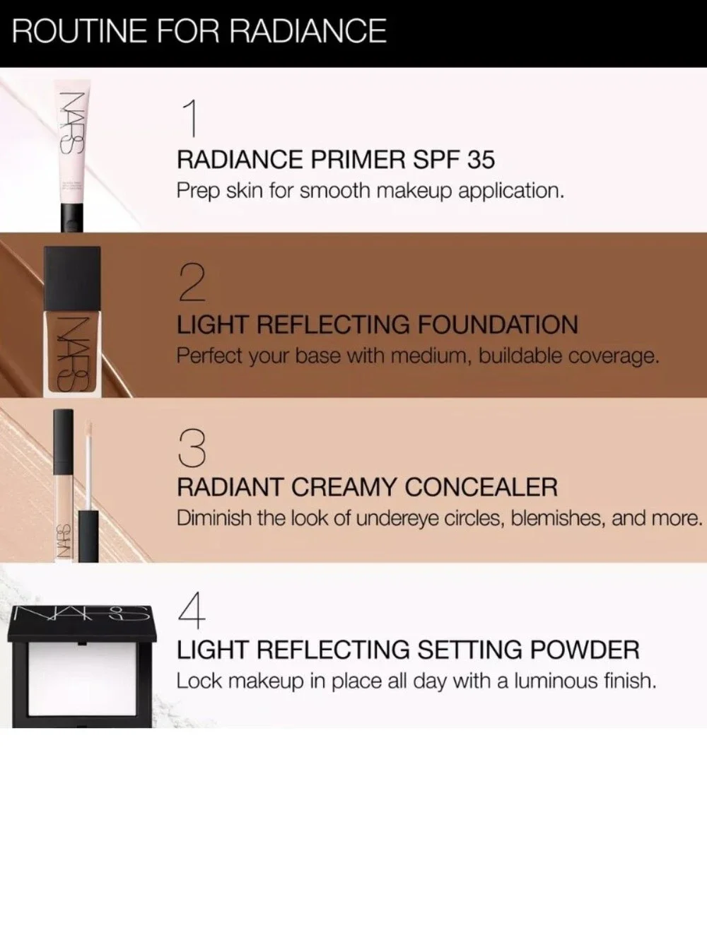 NARS Radiant Creamy Concealer: Vanilla (Light 2), .05oz (Travel Size) New
